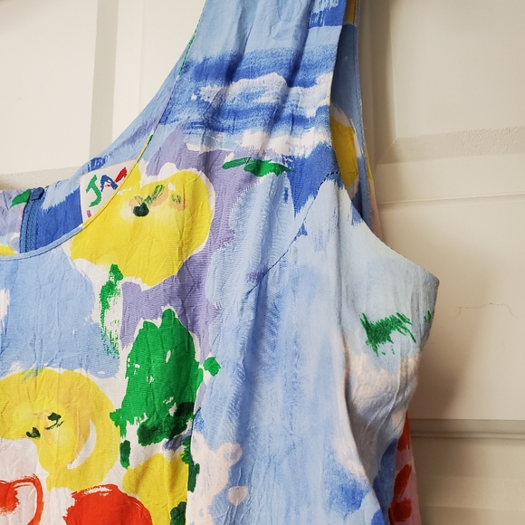 💐L Vintage Jams World summer mini tank dress - Picture 4 of 9